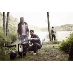 Affumicatoio Smokey Mountain Cooker Ø 47 cm Black Cod. 721004-Weber Discount