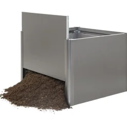 Aiuola Rialzata 1.5 x 1.5 m in Metallo-Biohort New