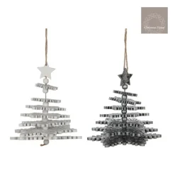 Alberino da appendere Bianco o Argento-Edelman Hot