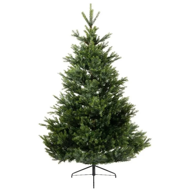 Albero di Natale Arlberg h240Ø155cm PE+PVC-Kaemingk Clearance