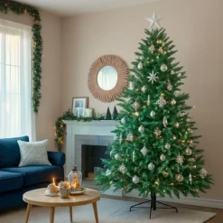 Albero di Natale Brampton Verde h230 Ø147cm PE+PVC-Edelman Online