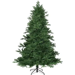 Albero di Natale Brampton Verde h215 Ø142cm PE+PVC-Edelman New