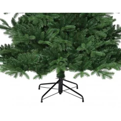 Albero di Natale Brampton Verde h215 Ø142cm PE+PVC-Edelman New