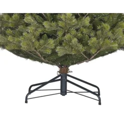 Albero di Natale Clive Slim Verde h230 Ø122m PE+PVC-Edelman