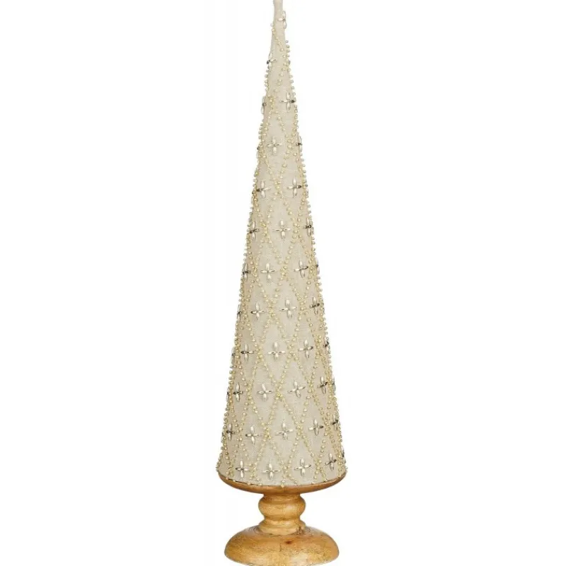 Albero di Natale Color Bianco 55 cm-Edelman New