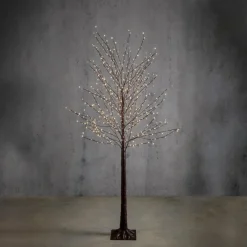 Albero di Natale con 576 LED Bianco Classico con Timer-Edelman Discount