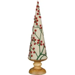 Albero di Natale Decorato Color Bianco 40 cm-Edelman Hot