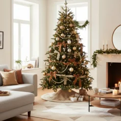 Albero di Natale Illuminato Harold 950LED h210Ø115cm PE+PVC-Magic Tree