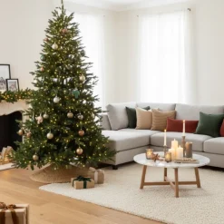 Albero di Natale Illuminato Anthony 2550LED h240Ø168cm PE+PVC-Magic Tree New