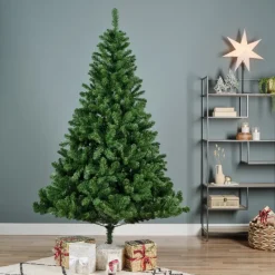 Albero di Natale Imperial h270Ø157cm PVC-Kaemingk Clearance