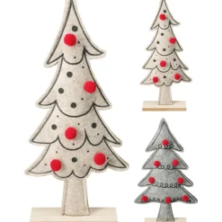 Albero di Natale in Feltro 34 cm. Pezzo Singolo-Koopman New