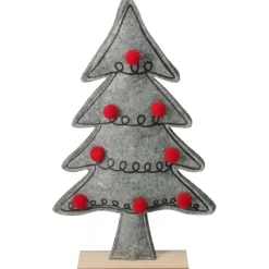 Albero di Natale in Feltro 34 cm. Pezzo Singolo-Koopman New