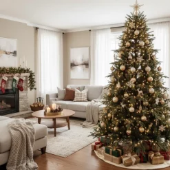 Albero di Natale Kennedy h240Ø152cm PE+PVC-Magic Tree Clearance