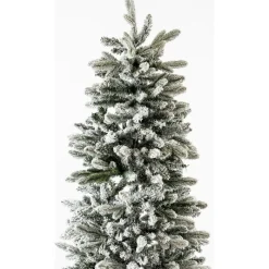 Albero di Natale Russel Innevato h180Ø65cm PE+PVC-Magic Tree Online