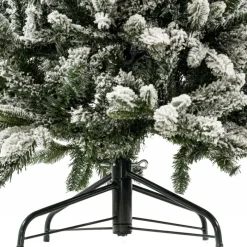 Albero di Natale Russel Innevato h180Ø65cm PE+PVC-Magic Tree Online