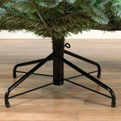 Albero di Natale Trondheim Verde/Blue h300Ø180cm PE+PVC-Kaemingk Clearance