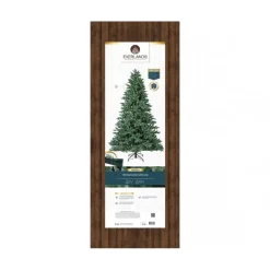 Albero di Natale Trondheim Verde/Blue h210Ø140cm PE+PVC-Kaemingk