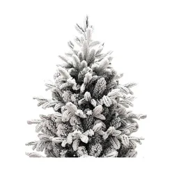 Albero di Natale White Montgomery h210Ø126cm PE+PVC-Magic Tree Discount
