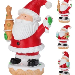 Babbo Natale in Resina 10x14 cm. Pezzo Singolo-Koopman Hot