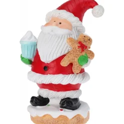 Babbo Natale in Resina 10x14 cm. Pezzo Singolo-Koopman Hot