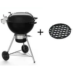Barbecue a Carbone Master-Touch GBS Premium SE E-5775 Ø 57 cm Black Cod. 17401004-Weber Online