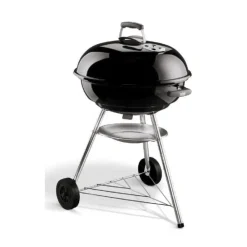 Barbecue a Carbone Compact Kettle Ø 57 cm Black Cod. 1321004-Weber Best