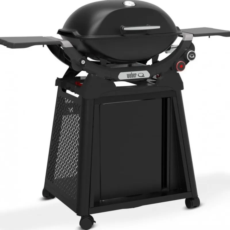 Barbecue a Gas Q 2800N+ Con Carrello Premium Black Cod. 1501123-Weber