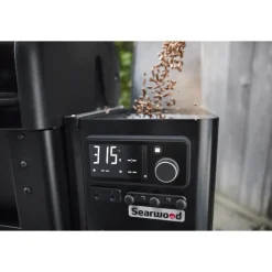 Barbecue a Pellet Searwood Xl Black Cod. 1500131-Weber Outlet