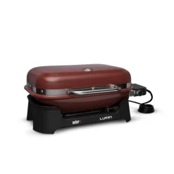 Barbecue Elettrico Lumin Crimson Red Cod. 92040953-Weber New