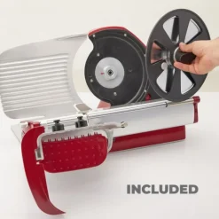 Affettatrice Home Line 250 Plus colore Rosso-Berkel New