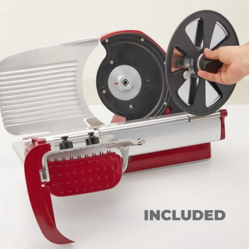 Affettatrice Home Line 200 Plus colore Rosso-Berkel Clearance