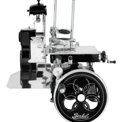 Affettatrice Volano Fiorato Tribute colore Nero - Decori Argento-Berkel Online