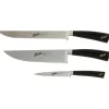 Elegance Set 3 coltelli chef Nero-Berkel Discount