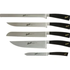 Elegance Set 5 coltelli chef Nero-Berkel Discount