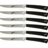 Elegance Set 6 coltelli da bistecca in acciaio Nero-Berkel Best