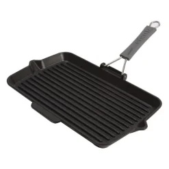 Bistecchiera 34 x 21 cm Nera-Staub Discount