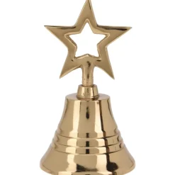 Campanella in Alluminio 5x10 Cm Oro. Pezzo Singolo-Koopman Clearance