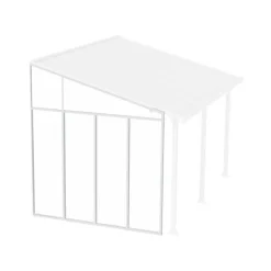 3 m Parete laterale Pergola Bianco-Canopia Sale