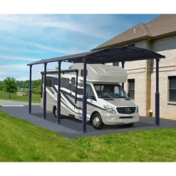 Alpine Alto RV Carport in Alluminio 3.6 X 8.6 m-Canopia Best