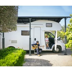 Alpine Alto RV Carport in Alluminio 3.6 X 4.4 m-Canopia Outlet
