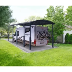 Alpine Alto RV Carport in Alluminio 3.6 X 11 m-Canopia New