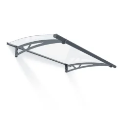 Altair Pensilina Da Esterno 150X91 cm Trasparente-Canopia Online