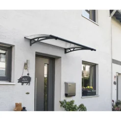 Altair Pensilina Da Esterno 150X91 cm Trasparente-Canopia Online