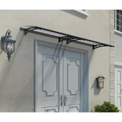 Altair Pensilina Da Esterno 302X91 cm Trasparente-Canopia Discount