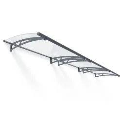 Altair Pensilina Da Esterno 453X91 cm Trasparente-Canopia