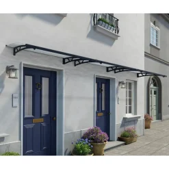 Altair Pensilina Da Esterno 453X91 cm Trasparente-Canopia