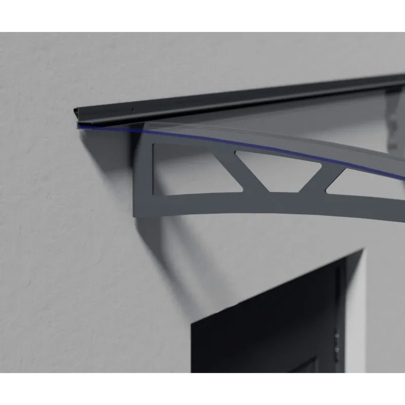 Altair Pensilina Da Esterno 453X91 cm Trasparente-Canopia