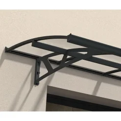 Amsterdam Pensilina Da Esterno 670X140 cm Trasparente-Canopia Hot