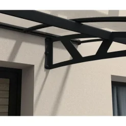 Amsterdam Pensilina Da Esterno 670X140 cm Trasparente-Canopia Hot