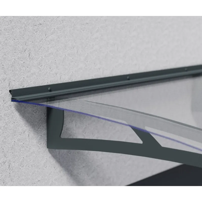 Aquila Pensilina Da Esterno 412X91 cm Trasparente-Canopia